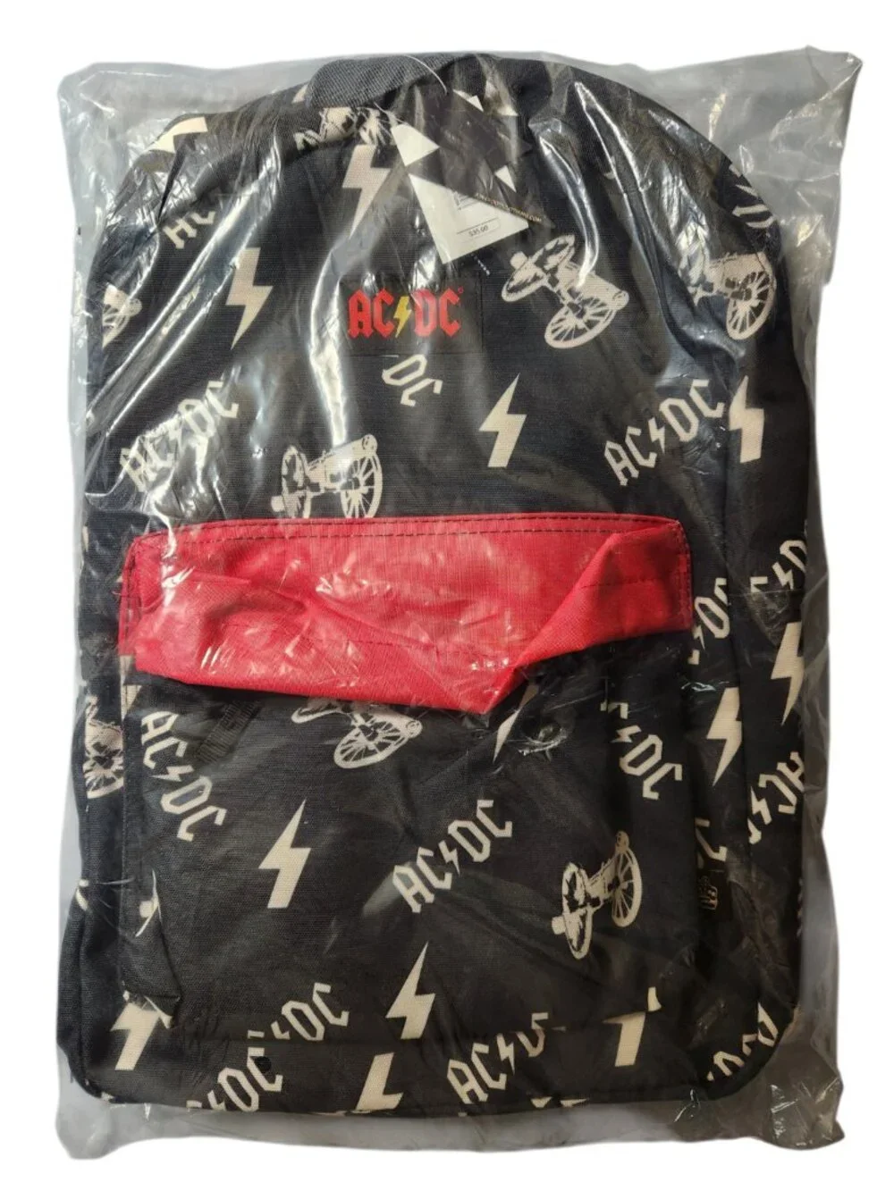 AC/DC ACDC Backpack by Junk Food Clothing School Book Bag Music Rock New NWT